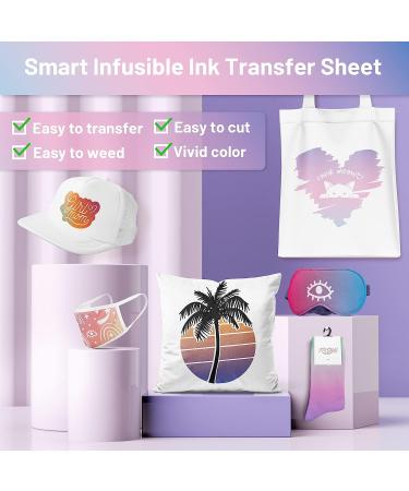 KASYU Smart Infusible Ink Transfer Sheets - 12 Sheets Gradient Color Sublimation Paper for Cricut Mug Press - Buy Online on GoSupps.com
