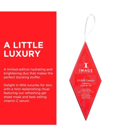 IMAGE Skincare A Little Luxury Hydrating Discovery Set - Vital C Serum & Hydrogel Mask | Ideal Holiday Gift for Glowing Skin - Buy Online on GoSupps.com