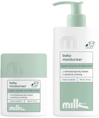 Milk & Co. Baby Natural Face & Body Cream - 5 oz with Olive & Coconut Oil - Buy Online on GoSupps.com