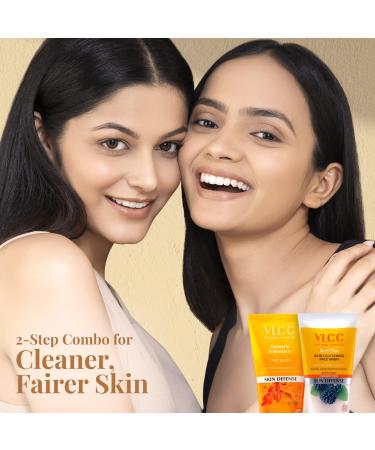 Turmeric & Berberis Face Wash Combo Pack of 2 - Brighten & Refresh Your Skin | 150 ml - Buy Online on GoSupps.com