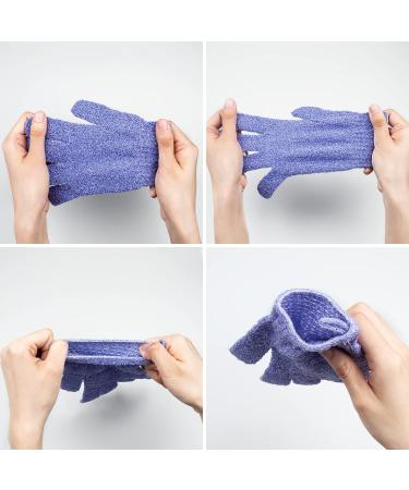 30 Pcs Exfoliating Gloves for Shower - 15 Colors Body Exfoliator Glove with Hanging Loop for Deep Scrubbing - Bath, Spa, Face, and Hand Scrubber for Men and Women by Aisuly - Buy Online on GoSupps.com