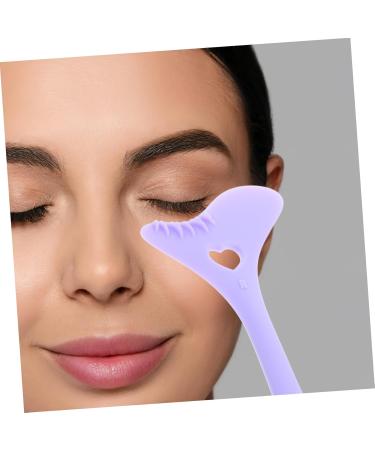Gogogmee Eyeliner Stamp Eyeshadow Applicators Postage Stamps Reusable Eyelash Stencils Multifunction Lip Line 12.00X6.00X0.50CM Purple - Buy Online on GoSupps.com
