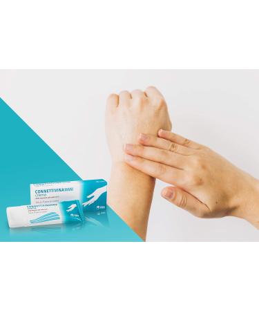 Connettivina Fidia Pharmaceutical Cream Hands | 75g Tube | Hyaluronic Acid Sodium Salt 0.2% - Buy Online on GoSupps.com