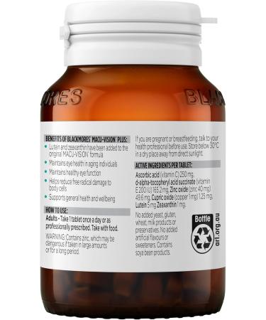 Blackmores Macu-Vision Plus X 60 Tablets - Buy Online on GoSupps.com