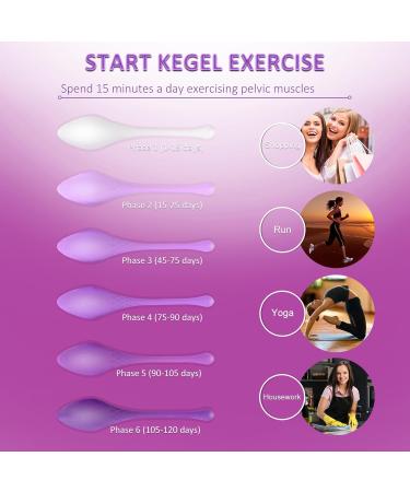 Buy Kegel Exercise System - Doctor Recommended Pelvic Floor Strengthening & Tightening for Women | Beginner to Advanced Kegel Balls - Buy Online on GoSupps.com