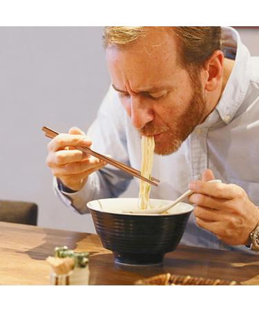 Wood Chopsticks | Kitchen Chopsticks Set | Portable Chinese Tableware Washable Reusable Chinese Style Chopsticks for Gourmet Rice Noodles Hotpot Sushi Wobblo - Buy Online on GoSupps.com