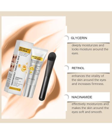  Nurvidis 20g Instant Eye Tightener Instant and Temporary Firming Cream for the Eye Area Reduces Puffiness and Swelling Under the Eyes Reduces Wrinkles and Fine Lines - Buy Online on GoSupps.com