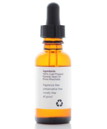 Organic Rosehip Seed Oil - Cold Pressed Moisturizer for Face & Dry Skin (1 fl oz) | Anti-aging, Scar Treatment - Buy Online on GoSupps.com