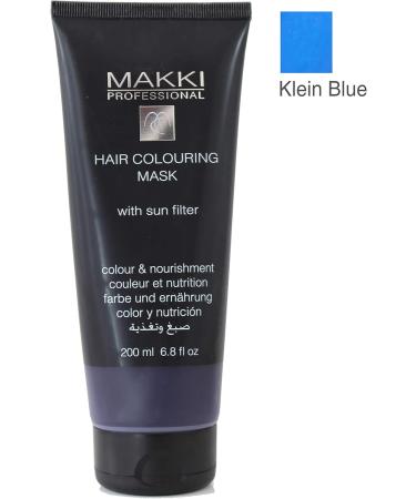Makki Cosmetics Ltd MAKKI KLEIN BLUE HAIR SMALL COLOR MASK 200ML - Buy Online on GoSupps.com