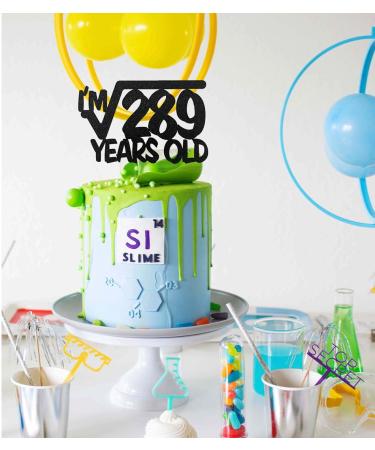 I m Square Root of 289 Years Old Cake Topper Math 17th Birthday Cake Topper 17-Year-Old Mathematics Science Lover Birthday Party Decoration Favor - Buy Online on GoSupps.com