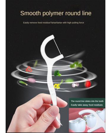 Floss Gang High Strength Professional Flossing Sticks 6 Pack - 300 Sticks with Carry Bag & Fin Sticks for Home & Travel - Buy Online on GoSupps.com