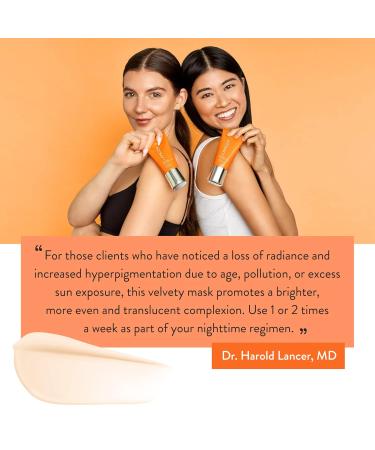 Lancer Skincare Overnight Brightening Mask with Vitamin C & Niacinamide - Anti-Aging Night Face Mask (1.7 oz) | International Shipping Available - Buy Online on GoSupps.com