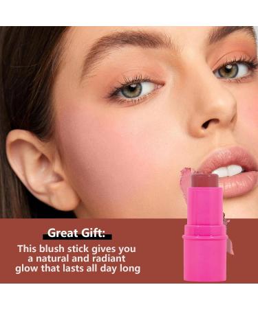 Blush Stick - Face Makeup Cream Blush For Cheeks - Cream Blush For Cheeks And Makeup Stick For Face Long-Lasting And Creamy Cream Contour Stick For All Skin Types Pologmase 03# - Buy Online on GoSupps.com