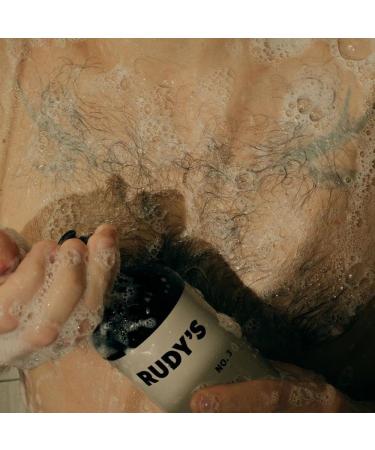 RUDY'S No. 3 Body Wash - Natural Ingredients, Sulfate & Paraben Free - 16 fl oz, Exfoliates, Nourishes, pH Balance - Pack of 1 - Buy Online on GoSupps.com