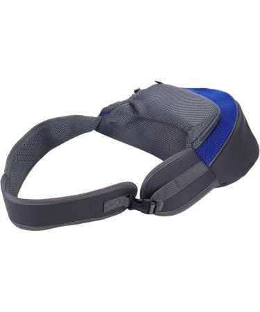 Breathable Dog Carrier Bag - Mesh Sling for Puppies & Cats (Up to 5.5kg) - Portable Outdoor Pet Transport Bag - Blue - Buy Online on GoSupps.com