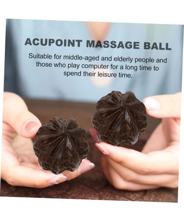 Beaupretty 12-Pack Health Ball - Acupuncture Massage Heated Hand Massager Elegant Wooden Decor & Gymnastics Balls - Perfect for Pain Relief & Relaxation - Buy Online on GoSupps.com