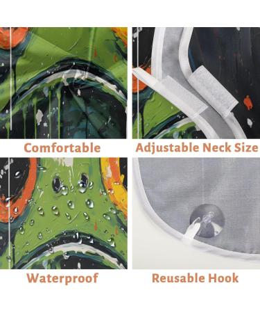 Rainy Day Frog Beard Bib Apron | Beard Hair Catcher for Men | Perfect Father's Day & Christmas Gift for Dad & Husband - Buy Online on GoSupps.com