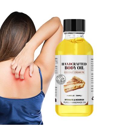 Body oil for skin care 120 ml moisturizing and light nourishing skin care for women and girls at home on the go