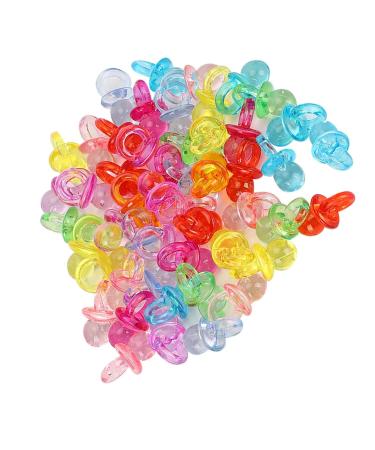 100pcs Pacifiers for Newborns - Baby Soothing Toys Party Decorations & Baptism Essentials - Buy Online on GoSupps.com