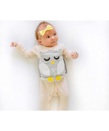 Belly Hugger Baby Colic Gas Relief Wrap - Grey-White | Soothing Warmth & Gentle Compression - Buy Online on GoSupps.com