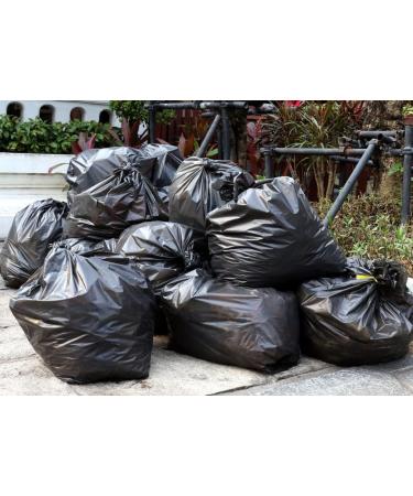 Black Construction Garbage Bags 26"x36" - 2 mil 30pc - Buy Online on GoSupps.com