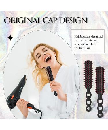 36 Pcs Bulk Hair Brushes for Homeless - Nylon Bristles, Vent Design, Ideal for Curly Hair, Blow Drying, and Detangling - Suitable for Shelters & Hotels (Black) - Buy Online on GoSupps.com