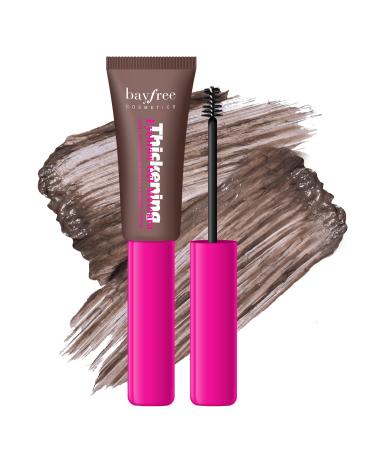 bayfree Tinted Brow Gel Brow Volumizing Eyebrow Glue Waterproof Brow Gel Long Lasting Eyebrow Mascara Vegan Formula Brunette