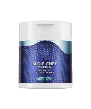 Oil Pollution Powder - 500ml Easy Off Oven Cleaner Heavy Duty - Kitchen Cleaning Supplies All Purpose Bubble Cleaner for Kitchen Deep Cleaning Moluo