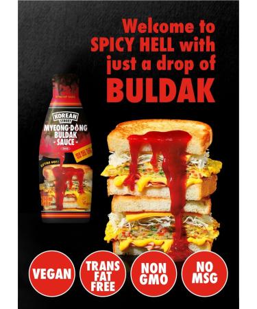 Korean Street Sauce - Buldak Extremely Spicy | Authentic Flavor | International Shipping - Buy Online on GoSupps.com