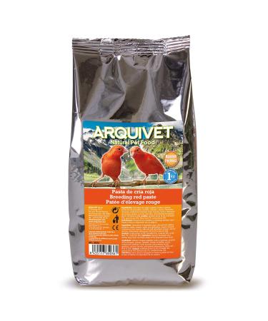 Arquivet Red Breeding Paste - Bird Food - 1 kg
