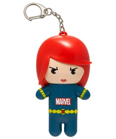 LIP SMACKER + Black Widow: Multi-Tasking is a Must for Superheroes. Black Widow can Fight Crime & Keep Lips moisturized at The Same time! Vanilla Mint Flavor Lip Balm in a collectable Key Chain. Empowering Vanilla Mint