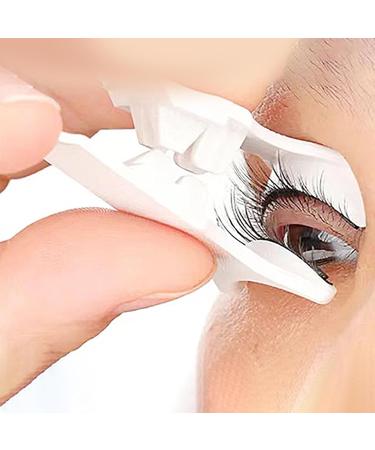 Magnetic Eyelashes Applicator - Eyelashes Clip | Lazy V Clip Eyelash Curler | Magnetic Eyelash Curler | Space-Saving Design Eyelash Styling Tool for Travel Home Lounging Business Trip - Buy Online on GoSupps.com
