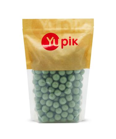 Yupik Mint Chip Malt Balls 1 kg Kosher Chocolate Candy Bites Crisp Malt Center Mint Chocolate Coating Sweet Treat Delicious Snacks Ideal for Gifting Holidays & Baking