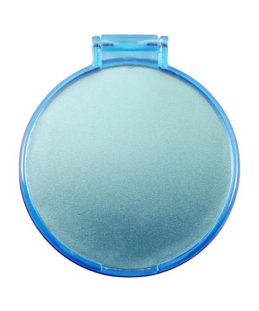 eBuyGB Compact Cosmetic Handbag Folding Pocket Vanity Mirror Toiletry Bag Blue Pack of 1 Blue