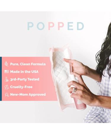 Popped Witch Hazel Foam with Aloe | Perineal Healing Postpartum Care | Relieves Pain, Hemorrhoids & Swelling | Postpartum Essential (5 fl oz) - Buy Online on GoSupps.com