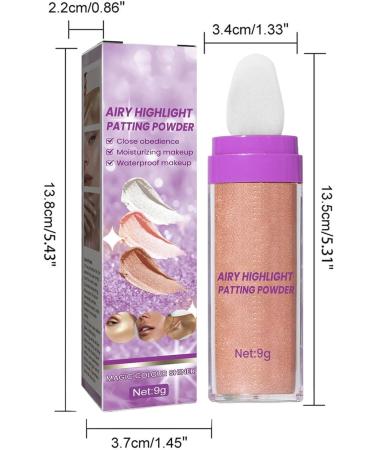  G n rique Highlighter Makeup Powder Shimmering Body Highlighter Waterproof 9g for Cheeks Face and Hair Ideal for Everyday Use Festivals Parties etc. - Buy Online on GoSupps.com