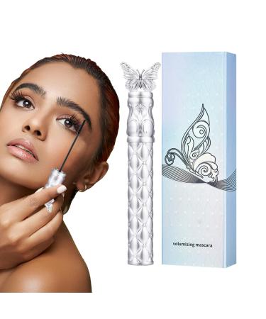 Huxibai Lengthening Effect Mascara - 3ml Anti-Smear Gentle Eyelash Extension Mascara - For Travel Home Outdoors School Gift for Women