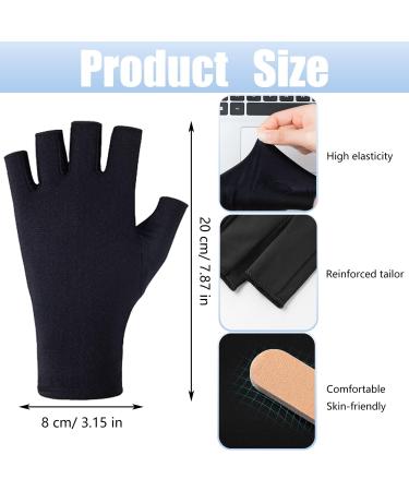 Buy Dykjgsgo UV Shield Gloves - Protect Your Hands from LED Lamps | Fingerless Gel Manicure Gloves for Nail Art - Buy Online on GoSupps.com