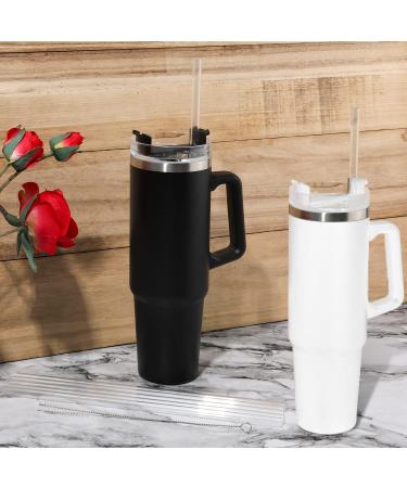 6pcs Replacement Straws for Stanley Adventure Quencher 40oz Tumblers - Reusable Straws with Cleaning Brush | 30cm Long | Water Jug Accessories - Buy Online on GoSupps.com