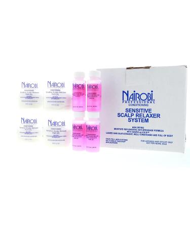 Nairobi Sensitive Scalp Relaxer System - Gentle Hair Relaxing Treatment for All Hair Types | Shop Internationally - Buy Online on GoSupps.com