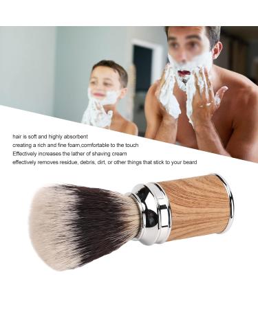 Razor Brush for Men - Quick Drying Easy to Clean Wet Shaving Brush with Soft Bristles & Curved Handle - Portable Hairdresser Foam Brush - Buy Online on GoSupps.com