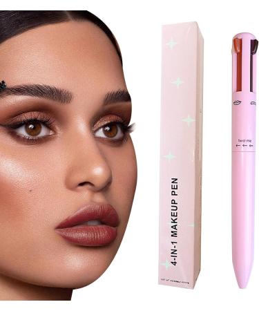  Tsuchiya 4-in-1 Waterproof Eyebrow Pencil | Matte Waterproof Eyebrow Pencil | 4 Colors Sweat-Resistant Easy to Apply Rotating Lipstick Long-Lasting Formula for Daily Makeup Tsuchiya - Buy Online on GoSupps.com