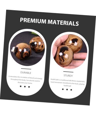 Minkissy 12 Pack Baoding Stress Balls - Jade Massage & Fitness Balls for Relaxation - Medium & Large Sizes - Buy Online on GoSupps.com