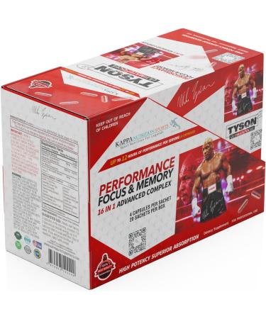 UltimateFocus: Mike Tyson's Performance Focus & Memory Booster for Enhanced Cognitive Power | International Shipping Available - Buy Online on GoSupps.com