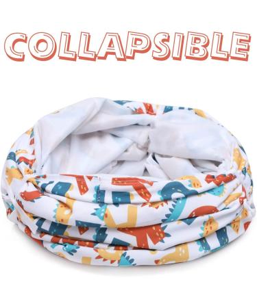 Luckitty Cat Kitten Tunnel Toy with Plush Ball - Portable Oxford Plush Material, Waterproof & Durable - Collapsible, Washable, 47.2 Inch - Geometric Pattern - Buy Online on GoSupps.com