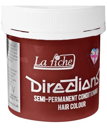 La Rich Directions Coral Red Hair Dye - 89 ml | Vibrant Long-Lasting Color for International Shipping - Buy Online on GoSupps.com