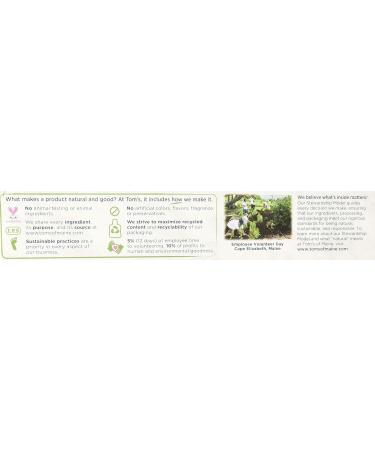 Tom's Of Maine Antiplaque & Whitening Toothpaste - Peppermint Flavor 5.5 oz for Healthy Smiles | International Shipping Available - Buy Online on GoSupps.com
