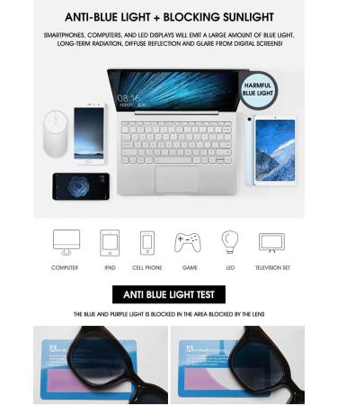 Vevesmundo Sun Reading Glasses with Blue Light Filter | Unisex Rectangular Sunglasses | Brown Frame & Lentils | Visual Aid Strength 3.5x - Buy Online on GoSupps.com