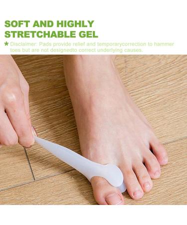 Silicone Gel Bunion Toe Corrector Orthotics - Pain Relief & Toe Straightener (1 Pair) - Buy Online on GoSupps.com