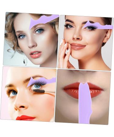 Didiseaon 4pcs Silicone Beauty Ruler Mold Makeup Kit for Girls Eye Girl Makeup Tools Make up Cosmetics Travel - Buy Online on GoSupps.com